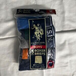 U.S. Polo Boxer Briefs Boys M Size 8/10